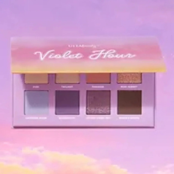 $7❤️🔥 Ulta Beauty Violet Hour Eyeshadow Mini Palette 🎨 NEW & SEALED 8 Shades - Picture 2 of 3